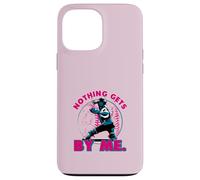 Felpa con cappuccio Nothing Gets By Me Softball Catcher Custodia per iPhone 13 Pro Max
