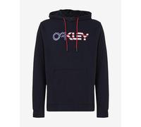 Felpa con cappuccio Oakley B1B PO 2.0 nero logo EEUU - XS