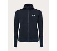 Felpa con cappuccio Oakley Canopy Full Zip nero puro - S