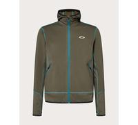 Felpa con cappuccio Oakley Canopy Full Zip verde - L