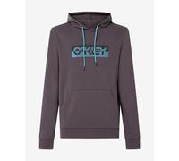 Felpa con cappuccio Oakley Duality B1B PO grigio scuro blu - M
