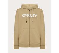 Felpa con cappuccio Oakley Teddy Full Zip beige chiaro bianco - M