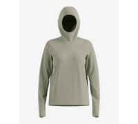 Felpa con cappuccio Odlo Essentals Thermal grigia donna - L