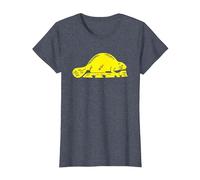 Felpa con Cappuccio Oregon State Flag - Castoro Maglietta, Donna, Pervinca, S