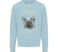 Felpa Con Cappuccio Ouija Spirit Board Halloween Demoni Fantasmi Bambini