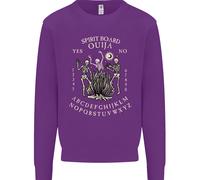 Felpa Con Cappuccio Ouija Spirit Board Halloween Demoni Fantasmi Bambini