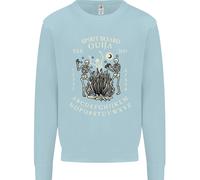 Felpa Con Cappuccio Ouija Spirit Board Halloween Demoni Fantasmi Bambini