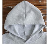 Felpa con cappuccio oversize, calda e chunky, con stampa della scritta "La mia ombra ha quattro zampe e un'altezza" e stampa di impronte di zampa 0XL,1XL,2XL,3XL,4XLNataleTessuto in maglia