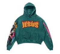 Felpa con cappuccio oversize da donna Y2K Harajuku 2025, con stampa alfabetica, a maniche lunghe, alla moda, casual, con cappuccio, elasticizzata, comoda felpa con cappuccio, 51, XL