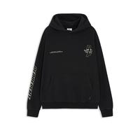 Felpa con cappuccio oversize PUMA x REPRESENT da uomo, Abbigliamento, Nero, S S