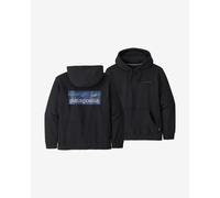 Felpa con cappuccio Patagonia Boardshort Logo Uprisal nero - XXL