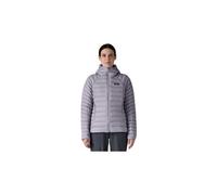 Felpa con cappuccio patagonia down donna viola