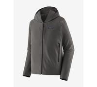 Felpa con cappuccio Patagonia Full Zip R1 TechFace grigia - S