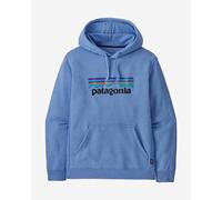 Felpa con cappuccio Patagonia P-6 Logo Uprisal blu nero - XL