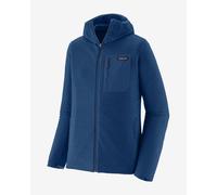 Felpa con cappuccio Patagonia R1 Air Full Zip blu - M