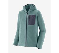 Felpa con cappuccio Patagonia R1 Air Full Zip blu - XL