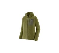 Felpa con cappuccio patagonia r1 air full zip hoody verde uomo