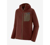 Patagonia - R1 Air Full-Zip Hoody - Giacca in pile XL rosso/marrone