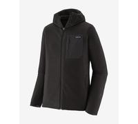 Patagonia - Pile tecnico con cappuccio da uomo - M's R1 Air Full-Zip Hoody Black per Uomo - Taglia S - Nero