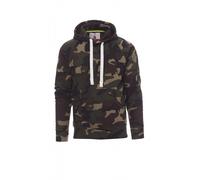 FELPA MAGLIA CAPPUCCIO SENZA ZIP PAYPER ATLANTA+ COTONE UOMO ANCHE MIMETICA