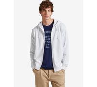 Felpa con cappuccio Pepe Jeans Joe Full Zip bianco - XXL