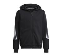 Felpa con cappuccio per bambini adidas Future Icons 3-Stripes Full-Zip Noir 9/10 ans