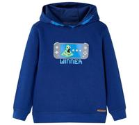 Felpa con Cappuccio per Bambini Blu Scuro 116