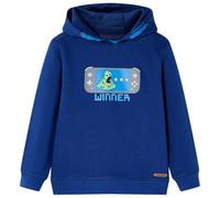 Felpa con Cappuccio per Bambini Blu Scuro 92