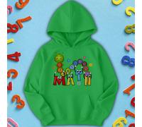 Felpa con cappuccio per bambini Caterpillar Design Number Day Ideas per...