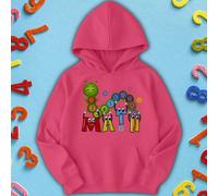 Felpa con cappuccio per bambini Caterpillar Design Number Day Ideas per...