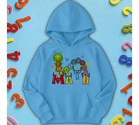Felpa con cappuccio per bambini Caterpillar Design Number Day Ideas per...