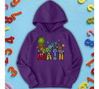 Felpa con cappuccio per bambini Caterpillar Design Number Day Ideas per...