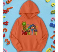 Felpa con cappuccio per bambini Caterpillar Design Number Day Ideas per...