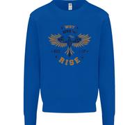 Felpa Con Cappuccio Per Bambini Con Citazione Motivazionale Rising Phoenix