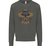 Felpa Con Cappuccio Per Bambini Con Citazione Motivazionale Rising Phoenix
