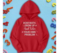 Felpa con cappuccio per bambini con idee per bambini e ragazze Matematica...