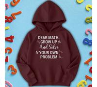 Felpa con cappuccio per bambini con idee per bambini e ragazze Matematica...