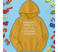 Felpa con cappuccio per bambini con idee per bambini e ragazze Matematica...