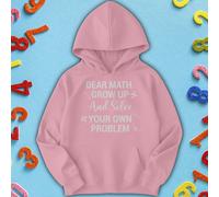 Felpa con cappuccio per bambini con idee per bambini e ragazze Matematica...