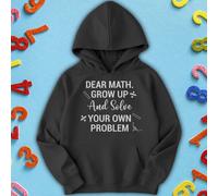 Felpa con cappuccio per bambini con idee per bambini e ragazze Matematica...