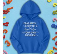 Felpa con cappuccio per bambini con idee per bambini e ragazze Matematica...