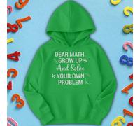 Felpa con cappuccio per bambini con idee per bambini e ragazze Matematica...