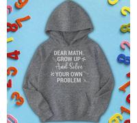 Felpa con cappuccio per bambini con idee per bambini e ragazze Matematica...