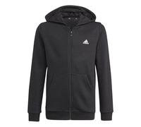 Felpa con cappuccio per bambini con zip adidas Essentials Nero 6/7 anni