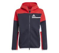 Felpa con cappuccio per bambini con zip adidas Z.N.E. Bleu 13/14 ans