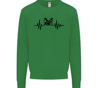 Felpa Con Cappuccio Per Bambini Drummer Pulse ECG