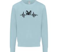 Felpa Con Cappuccio Per Bambini Drummer Pulse ECG