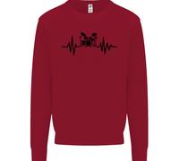 Felpa Con Cappuccio Per Bambini Drummer Pulse ECG