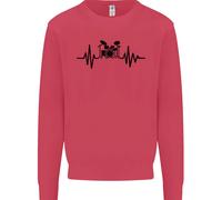 Felpa Con Cappuccio Per Bambini Drummer Pulse ECG