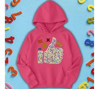 Felpa con cappuccio per bambini e ragazze Math Design Number Day Ideas #ND